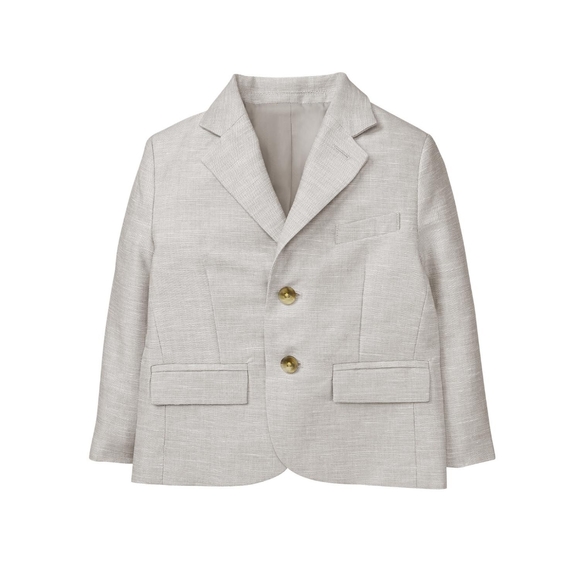 Janie and Jack Other - Janie and Jack Boy's Linen Suit Blazer Wedding Size 12